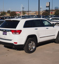 jeep grand cherokee 2013 white suv limited gasoline 8 cylinders 2 wheel drive automatic 76051
