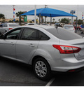 ford focus 2012 silver sedan se flex fuel 4 cylinders front wheel drive automatic 78501