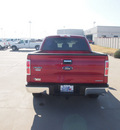 ford f 150 2011 red xlt flex fuel 6 cylinders 2 wheel drive automatic 76108