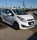 chevrolet spark 2013 white hatchback 2lt auto gasoline 4 cylinders front wheel drive automatic 77090