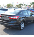 ford focus 2012 black sedan se flex fuel 4 cylinders front wheel drive not specified 78501