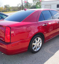 cadillac sts 2009 red sedan gasoline 8 cylinders rear wheel drive shiftable automatic 77539