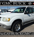 ford explorer sport 2001 off white suv gasoline 6 cylinders rear wheel drive automatic 77539