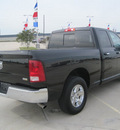 ram 1500 2012 black pickup truck slt flex fuel 8 cylinders 2 wheel drive automatic 77578