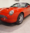 ford thunderbird 2005 red deluxe gasoline 8 cylinders rear wheel drive automatic 75219