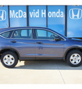 honda cr v 2013 blue suv lx gasoline 4 cylinders front wheel drive not specified 77034