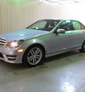 mercedes benz c class 2013 silver sedan c300 4matic sport gasoline 6 cylinders all whee drive automatic 44883