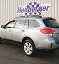 subaru outback 2010 steel silver wagon 2 5i premium gasoline 4 cylinders all whee drive automatic 80905