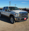 ford f 250 2013 white lariat 8 cylinders automatic 76234