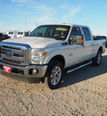 ford f 250 2012 white lariat 8 cylinders automatic 76234