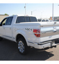 ford f 150 2010 white platinum flex fuel 8 cylinders 4 wheel drive automatic 78572