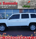 jeep patriot 2012 white suv sport gasoline 4 cylinders front wheel drive automatic 77450