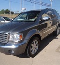 chrysler aspen 2008 mineral gray metallic suv limited gasoline 8 cylinders 2 wheel drive automatic 76108
