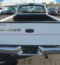 dodge dakota 2000 white pickup truck slt gasoline v8 rear wheel drive manual 62863