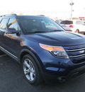 ford explorer 2011 dk  blue suv limited gasoline 6 cylinders 2 wheel drive automatic 62863