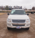 ford explorer 2010 white suv xlt 6 cylinders automatic with overdrive 76108