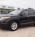 ford explorer 2012 black suv xlt gasoline 6 cylinders 2 wheel drive automatic 76011