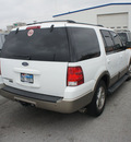 ford expedition 2003 white suv eddie bauer gasoline 8 cylinders sohc rear wheel drive automatic 75062