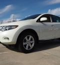 nissan murano 2009 off white suv sl 6 cylinders automatic 77521