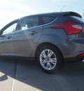 ford focus 2012 gray hatchback sel 4 cylinders automatic 77521