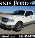 ford f 150 2007 white xlt gasoline 8 cylinders rear wheel drive automatic 75119