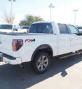 ford f 150 2013 white fx4 gasoline 6 cylinders 4 wheel drive automatic 76108