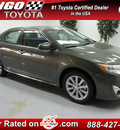 toyota camry 2012 green sedan xle gasoline 4 cylinders front wheel drive automatic 91731
