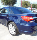 chrysler 200 2013 dk  blue sedan touring gasoline 4 cylinders front wheel drive automatic 34731