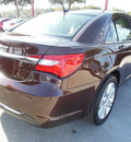 chrysler 200 2013 dk  brown sedan touring gasoline 4 cylinders front wheel drive automatic 34731