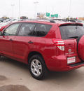 toyota rav4 2010 red suv gasoline 4 cylinders front wheel drive automatic 76053