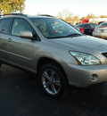 lexus rx 400h 2006 silver suv hybrid 6 cylinders all whee drive automatic 77074