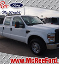 ford f 250 2010 white super duty gasoline 8 cylinders 2 wheel drive automatic 77539