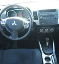 mitsubishi outlander 2007 black suv es gasoline 6 cylinders front wheel drive automatic 77301