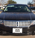 lincoln mkz 2009 black sedan gasoline 6 cylinders front wheel drive automatic with overdrive 76011
