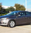 ford focus 2012 gray hatchback sel flex fuel 4 cylinders front wheel drive automatic 76011