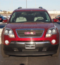 gmc acadia 2008 red slt 1 gasoline 6 cylinders front wheel drive 6 speed automatic 77802