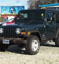 jeep wrangler 2005 green suv unlimited 6 cylinders automatic 27569