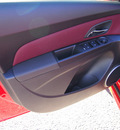 chevrolet cruze 2013 red sedan 1lt auto 4 cylinders automatic 75075