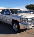 chevrolet silverado 1500 2013 white lt v8 automatic 75075