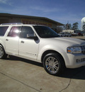 lincoln navigator l 2008 off white suv limited gasoline 8 cylinders 4 wheel drive automatic 75503