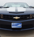chevrolet camaro 2010 blue coupe ss 8 cylinders 6 speed automatic 77521