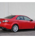 mazda mazdaspeed6 2006 red sedan grand touring gasoline 4 cylinders all whee drive 6 speed manual 79407