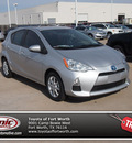 toyota prius 2012 silver hatchback three hybrid 4 cylinders front wheel drive automatic 76116