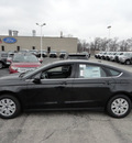 ford fusion 2013 black sedan s 4 cylinders automatic with overdrive 60546