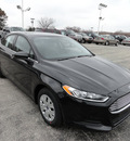 ford fusion 2013 black sedan s 4 cylinders automatic with overdrive 60546