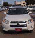 toyota rav4 2010 white suv limited gasoline 6 cylinders front wheel drive automatic 76053