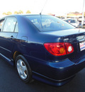 toyota corolla 2003 blue sedan s gasoline 4 cylinders front wheel drive automatic 34474