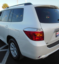 toyota highlander 2010 white suv gasoline 6 cylinders front wheel drive automatic 34474