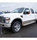 ford f 250 super duty 2008 white lariat diesel 8 cylinders 4 wheel drive automatic 95678