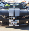 chevrolet camaro 2010 black coupe lt gasoline 6 cylinders rear wheel drive automatic 78155